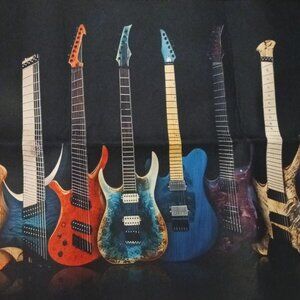 COOL LOOKING GUITAR CARPET